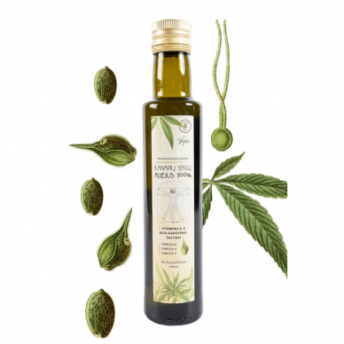 HEMP OIL - FRESH UNFILTERED 250g 7